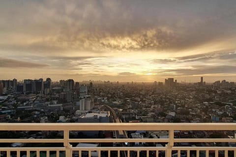 City view, Sunset