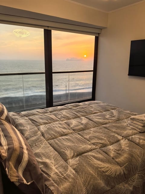 Bed, Natural landscape, Bedroom