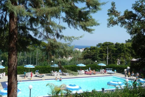 Day, People, Natural landscape, Pool view, Swimming pool, Swimming pool, group of guests, sunbed