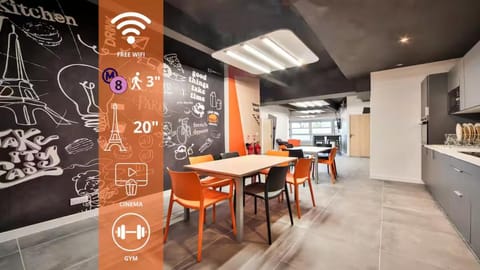 07 Studio Charenton Fitness Cinema Apartment in Charenton-le-Pont