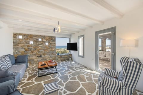 Walk to Naousa - 5BR House - Amazing View - Vireya Apartment in Naousa