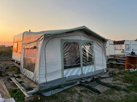 Property building, Sunset