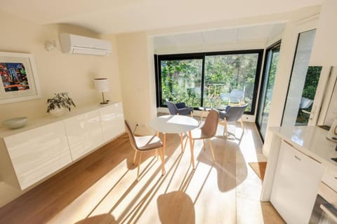 Living room, Dining area, air conditioner