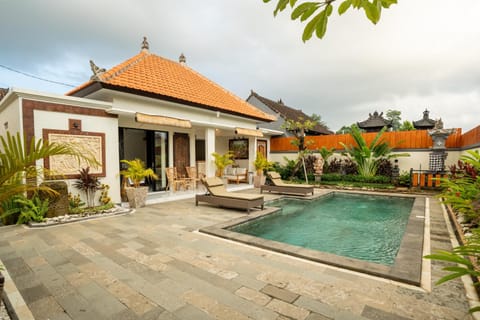 Patio, Day, Garden, Garden view, Pool view, Swimming pool, sunbed