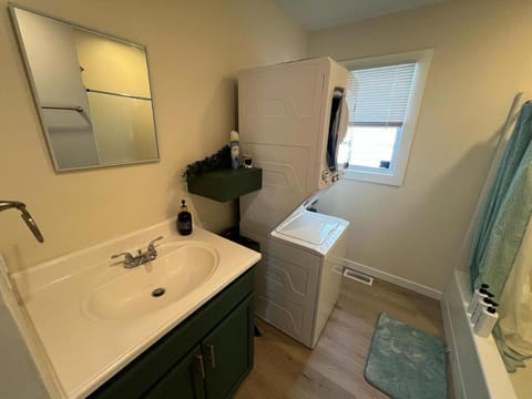 Bathroom, laundry