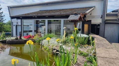 Property building, Garden view