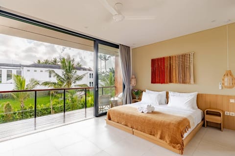 Bed, Balcony/Terrace, Photo of the whole room, Bedroom, Garden view