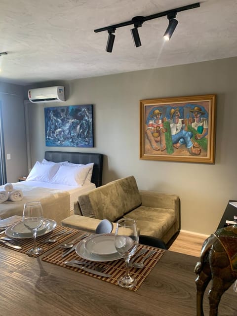 Living room, Photo of the whole room, Dining area, Bedroom, air conditioner