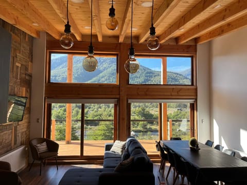 Natural landscape, Dining area, Mountain view
