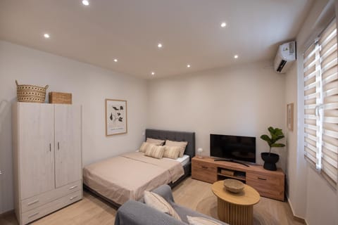 Communal lounge/ TV room, Bed, TV and multimedia, Photo of the whole room, Evening entertainment, Bedroom, wardrobe