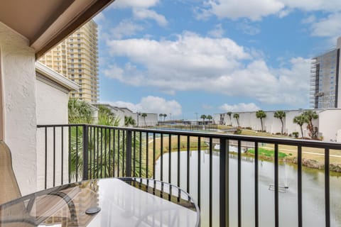 Steps to Shore PCB Condo with Pool Access and Balcony Apartment in Lower Grand Lagoon