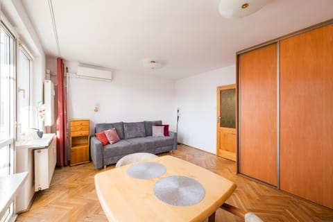 Bed, Living room, Photo of the whole room, Seating area, Dining area, Bedroom, wardrobe, air conditioner