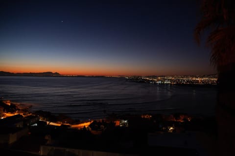 Night, Natural landscape, City view