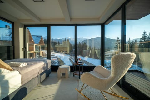 Day, Natural landscape, View (from property/room), Living room, Seating area, Mountain view