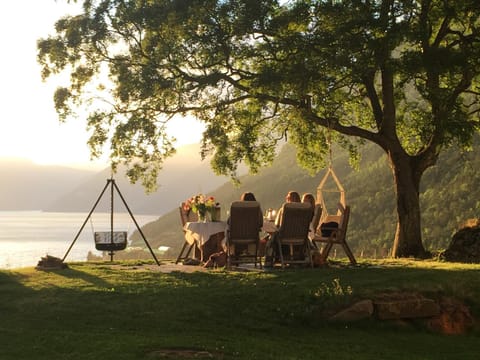Mountain view, Sea view, Sunset, group of guests