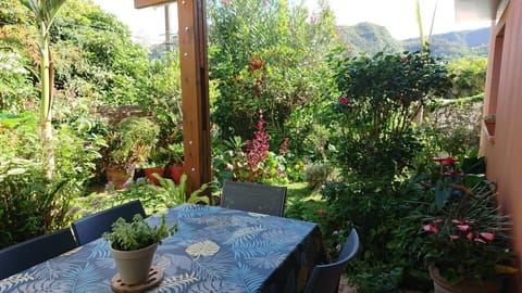 Dining area, Garden view