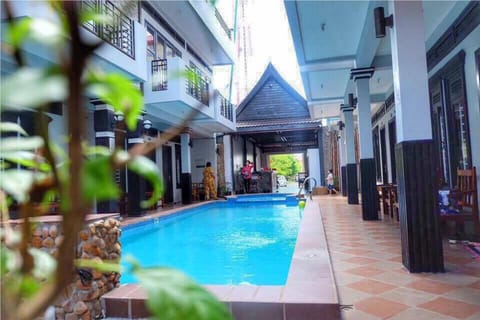 Facade/entrance, Pool view