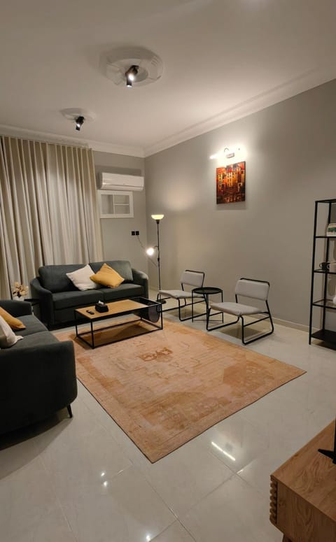 Living room, air conditioner