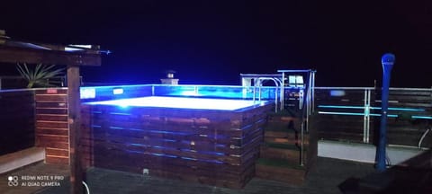 Evening entertainment, Swimming pool