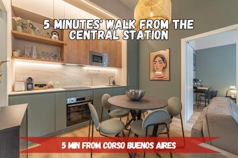 Kitchen or kitchenette, Dining area, Text overlay
