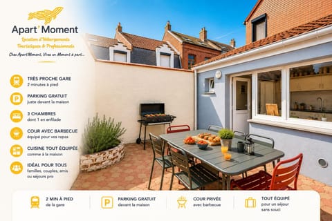 Patio, BBQ facilities, Garden