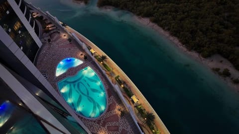 Natural landscape, Pool view, Swimming pool