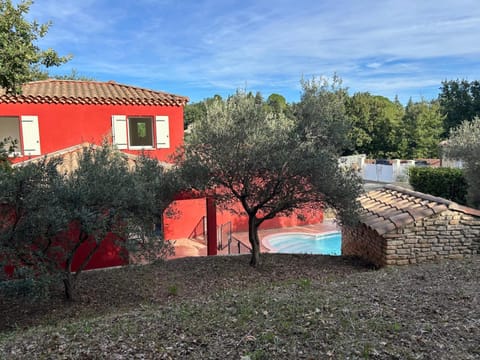 Property building, Natural landscape, Garden, Swimming pool