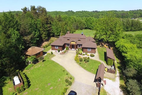 Property building, Spring, Day, Natural landscape, Bird's eye view, Garden, Garden view