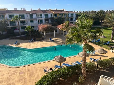Pool view, Swimming pool, sunbed
