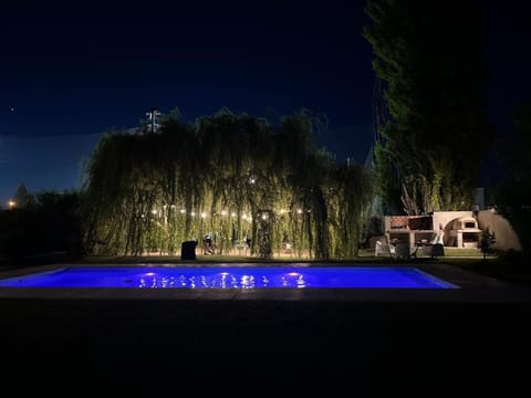 Night, Swimming pool