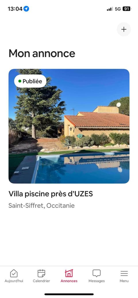 Villa piscine Uzes House in Provence-Alpes-Côte d'Azur