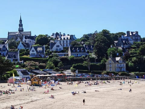 Beach, City view, Sea view