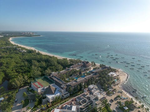 Beach, City view