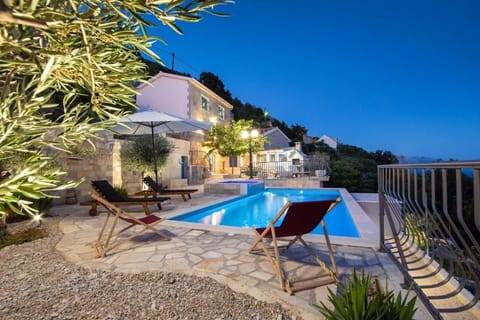 Lovely Villa With Heated Pool and Sea View for 8 Persons Villa in Split-Dalmatia County