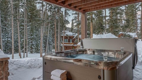 Day, Natural landscape, Winter, Hot Tub