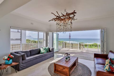Patio, Living room, Sea view