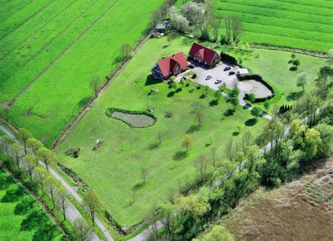 Property building, Natural landscape, Bird's eye view, Garden