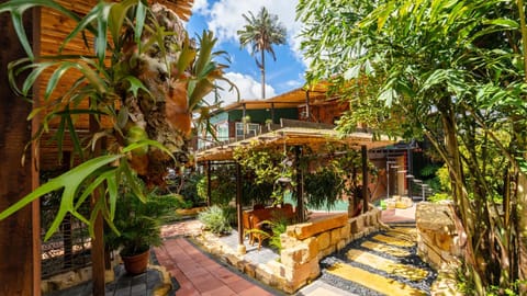 Property building, Garden view
