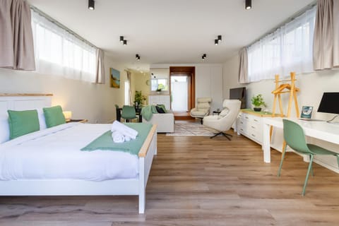 Living room, Seating area, Bedroom