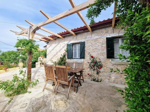 Property building, Patio, Spring, Day, Garden, View (from property/room), Balcony/Terrace, Dining area, Garden view