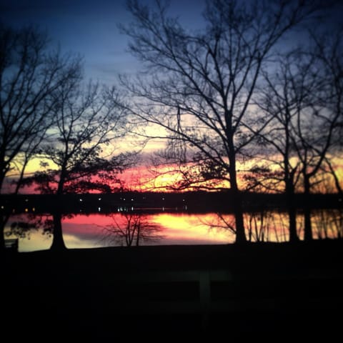 Natural landscape, Sunset