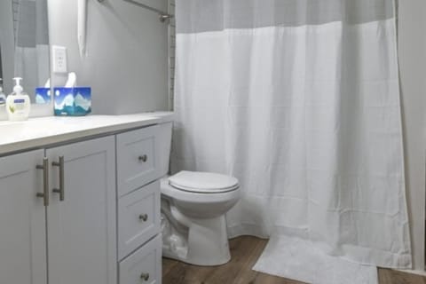 Shower, Toilet, Bathroom, towels