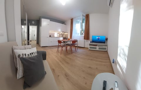 Communal lounge/ TV room, TV and multimedia, Kitchen or kitchenette, Living room, Seating area, Dining area