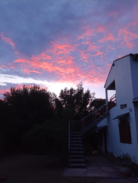 Property building, Sunset