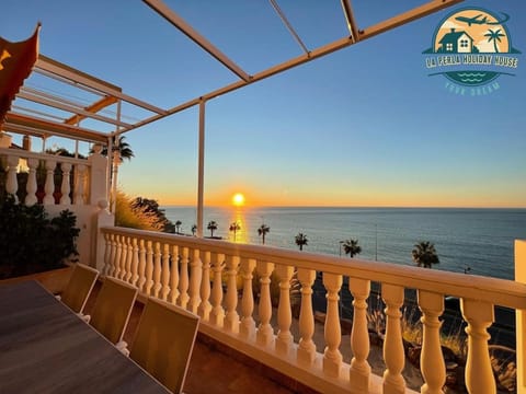 Day, Natural landscape, View (from property/room), Balcony/Terrace, Sea view, Sunrise