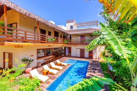 Property building, Day, Garden, Garden, Balcony/Terrace, Balcony/Terrace, Lounge or bar, Garden view, Pool view, Swimming pool, Swimming pool, sunbed, Internal: Not applicable to any particular room