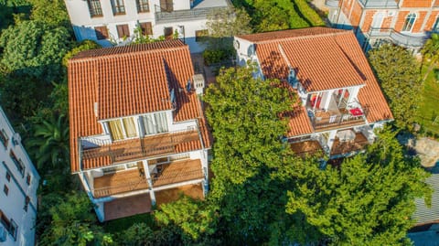 Facade/entrance, Day, Bird's eye view, Autumn, On site, Garden view