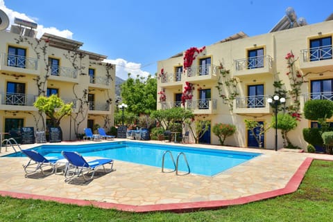 Property building, Pool view