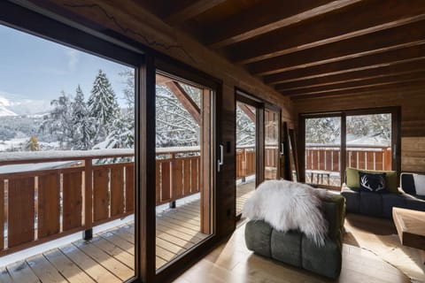 La Combe Blanche - Balcon sur le Mont-Blanc Chalet in Combloux