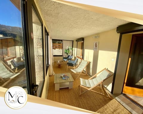 cozy chalet mountain view, garden Apartment in Allos